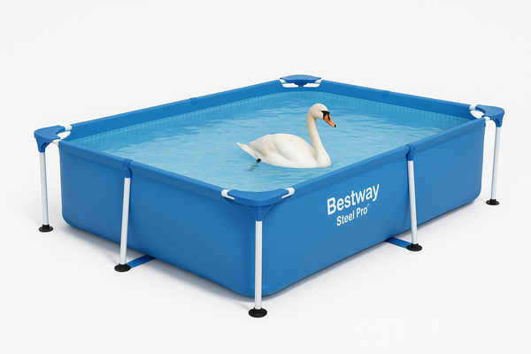 בריכת עמודים - Bestway 56401 2.21x1.50x0.43