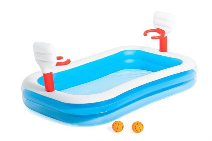 Bestway® 2.51m x 1.68m x 1.02m Basketball Play Pool