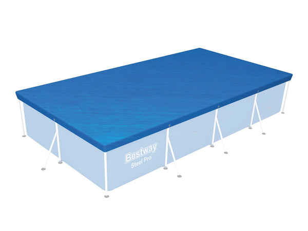 58107 bestway - 4.0m x 2.11m x 0.81m כיסוי לבריכה כחולה